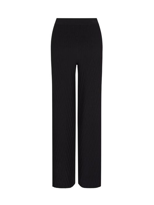 Pantaloni con effetto plissè Emporio Armani | EW003099AF21539UC001